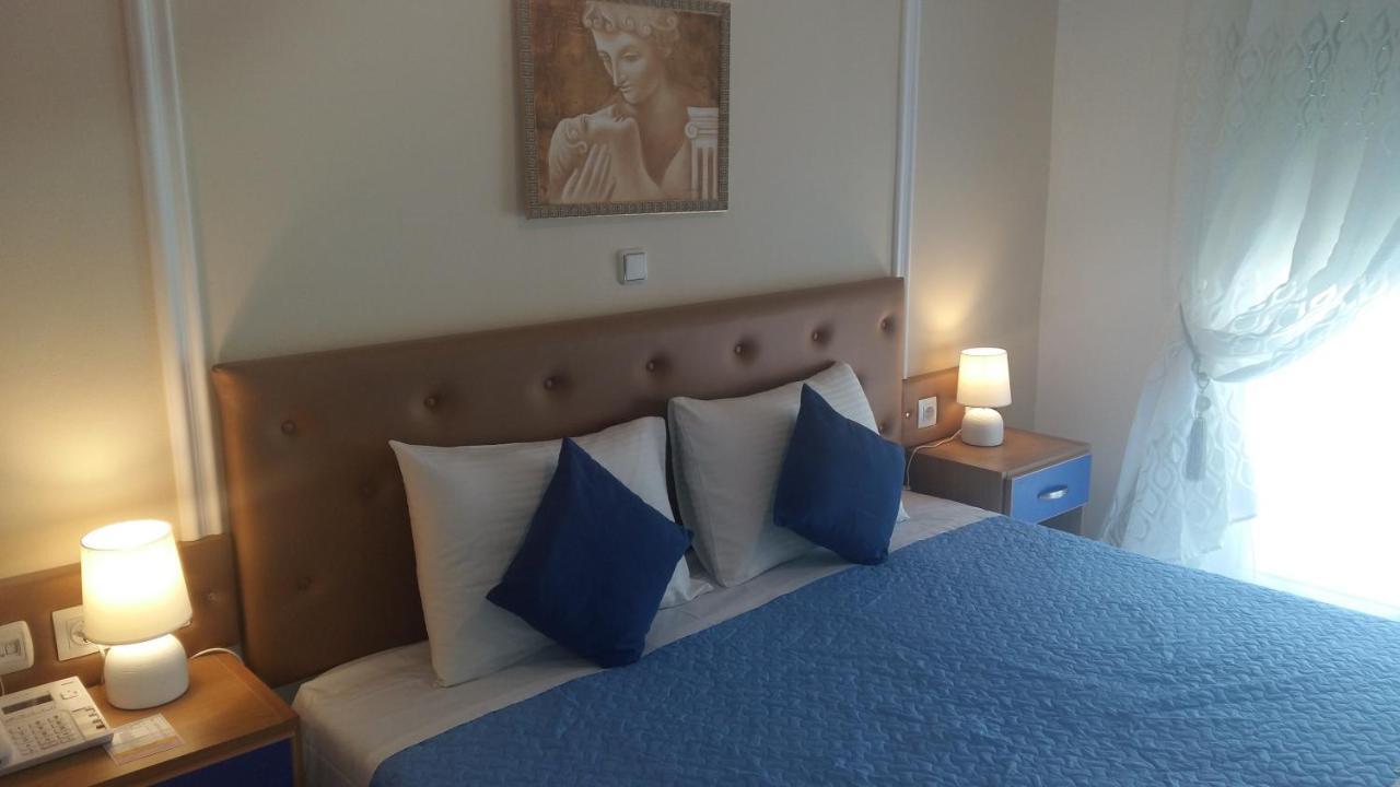 Pantheon Deluxe Apartments Арханґелос Екстер'єр фото